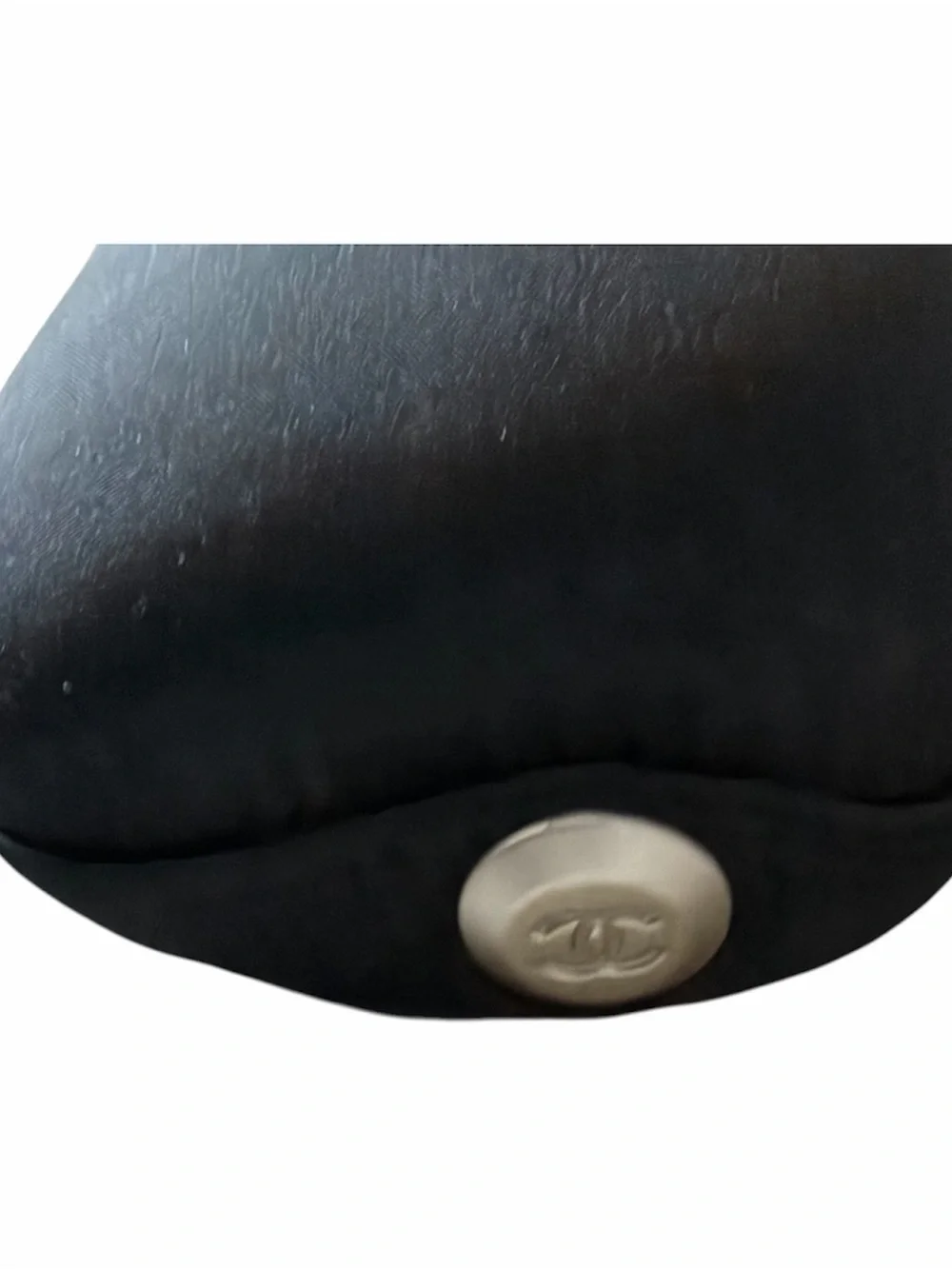 CHANEL Black Velvet Sunglasses Case